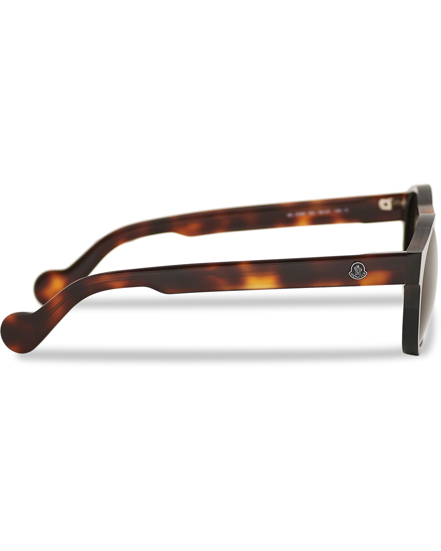 Herre | Moncler Lunettes ML0099 Sunglasses Black/Havana | Moncler Lunettes | ML0099 Sunglasses Black/Havana