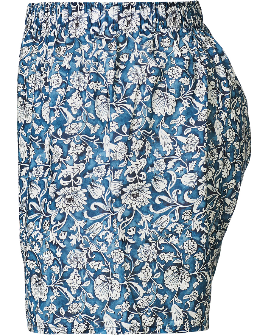 Herre | Undertøy | Sunspel | Printed Boxer Shorts Liberty Ink