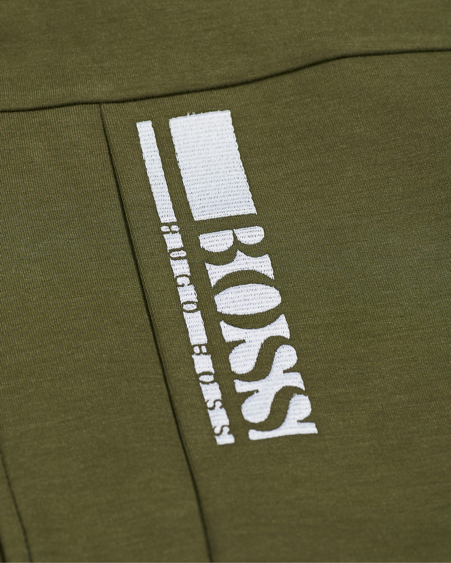 Herre | Gensere | BOSS GREEN | BOSS Athleisure Saggy Full Zip Hoodie Dark Green