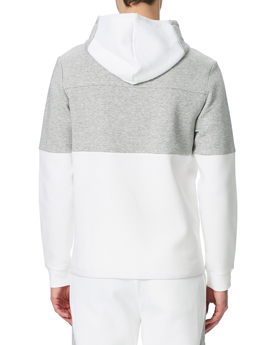 Herre | Gensere | BOSS GREEN | BOSS Athleisure Soody Block Hoodie Grey/White
