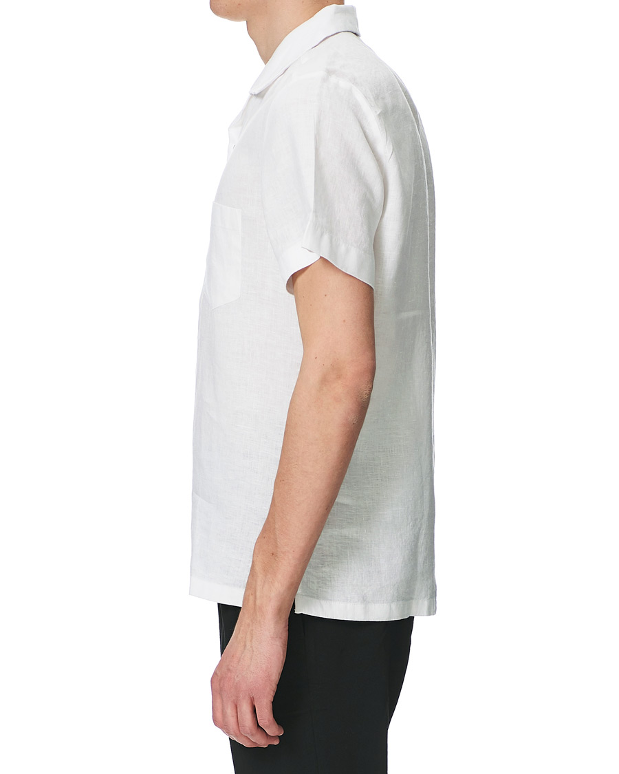 Herre | Skjorter | BOSS ORANGE | BOSS Casual Rhythm Camp Collar Short Sleeve Shirt White