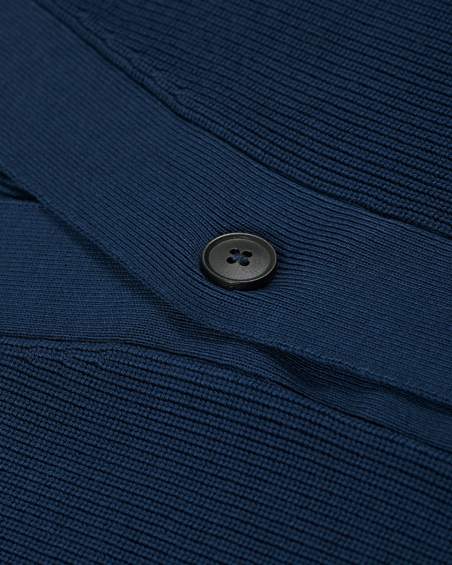 Herre | Gensere | BOSS ORANGE | BOSS Casual Kardione Knitted Cardigan Dark Blue