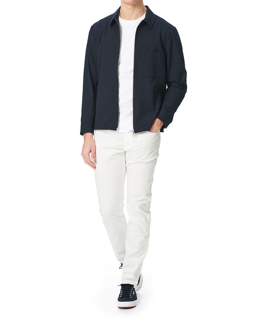 Herre | Bukser | BOSS BLACK | BOSS Delaware 5-Pocket Pants Open White