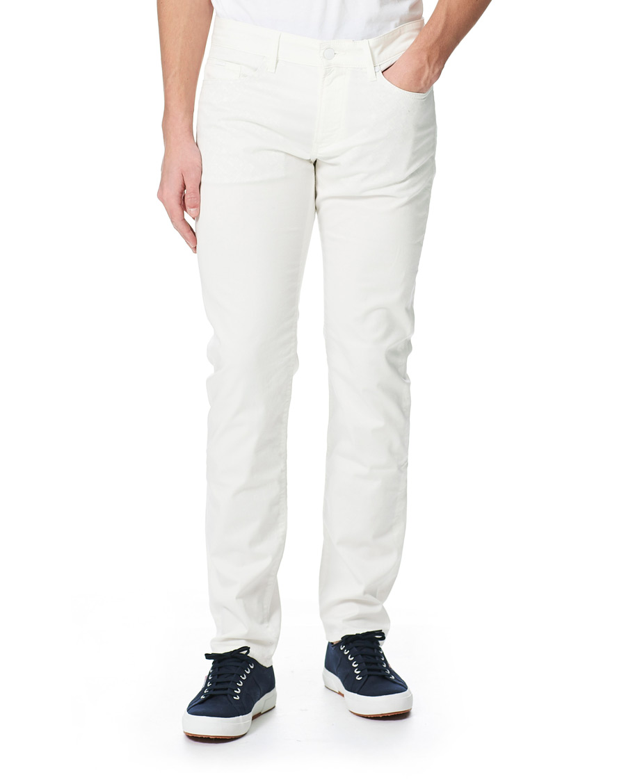 Herre | Bukser | BOSS BLACK | BOSS Delaware 5-Pocket Pants Open White