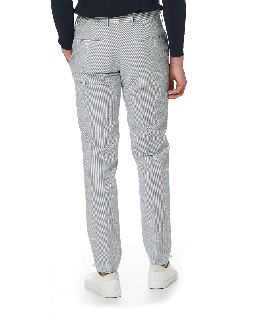 Herre | Dresser | BOSS BLACK | BOSS Helford/Gander3 Seersucker Suit Open Grey