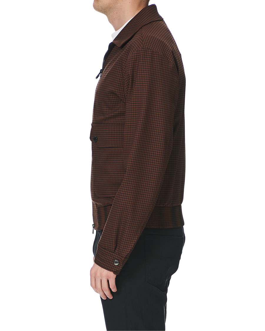 Herre | Jakker | BOSS BLACK | BOSS Narten Houndstooth Jacket Rust