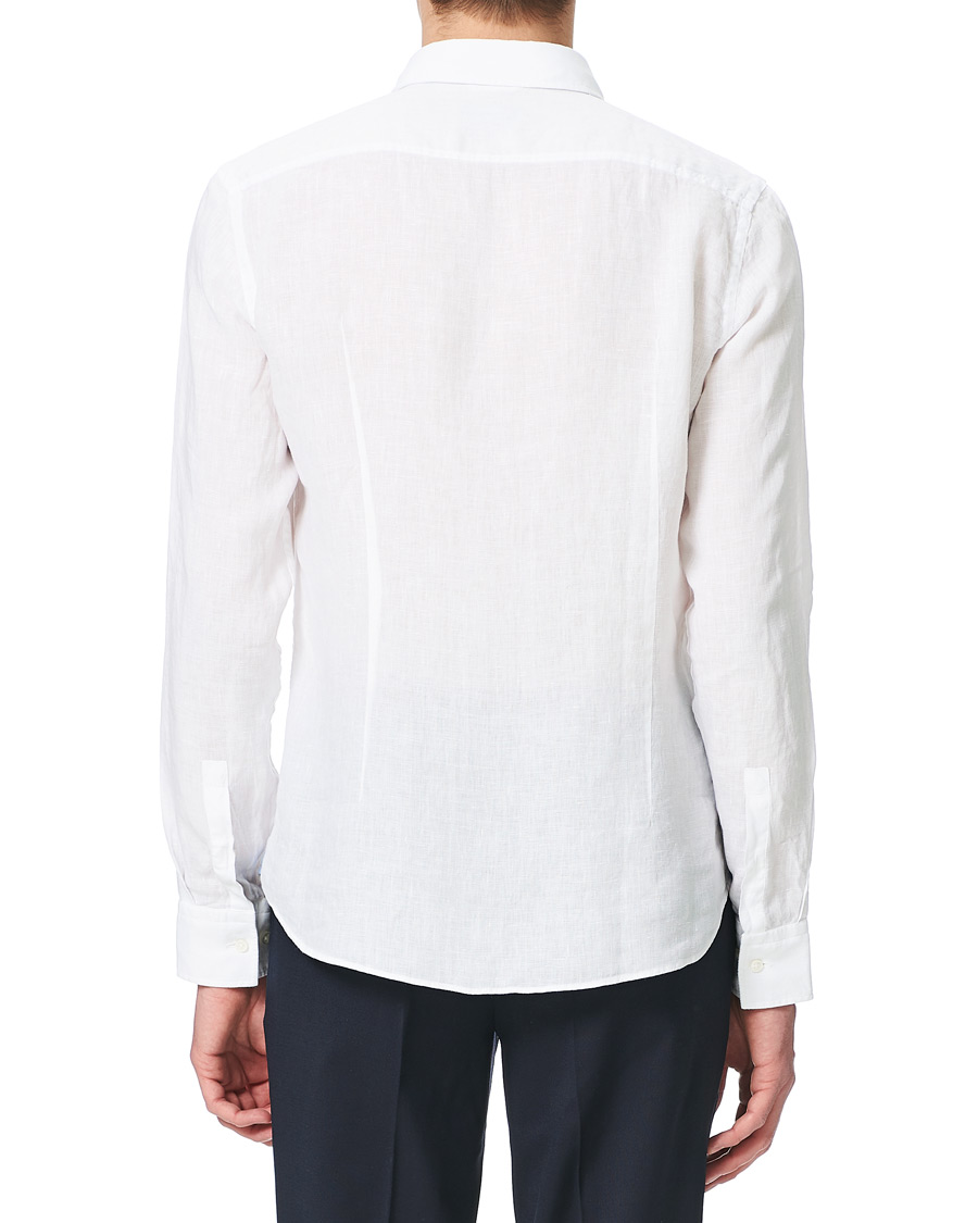 Herre | Skjorter | BOSS BLACK | BOSS Joy Linen Shirt White