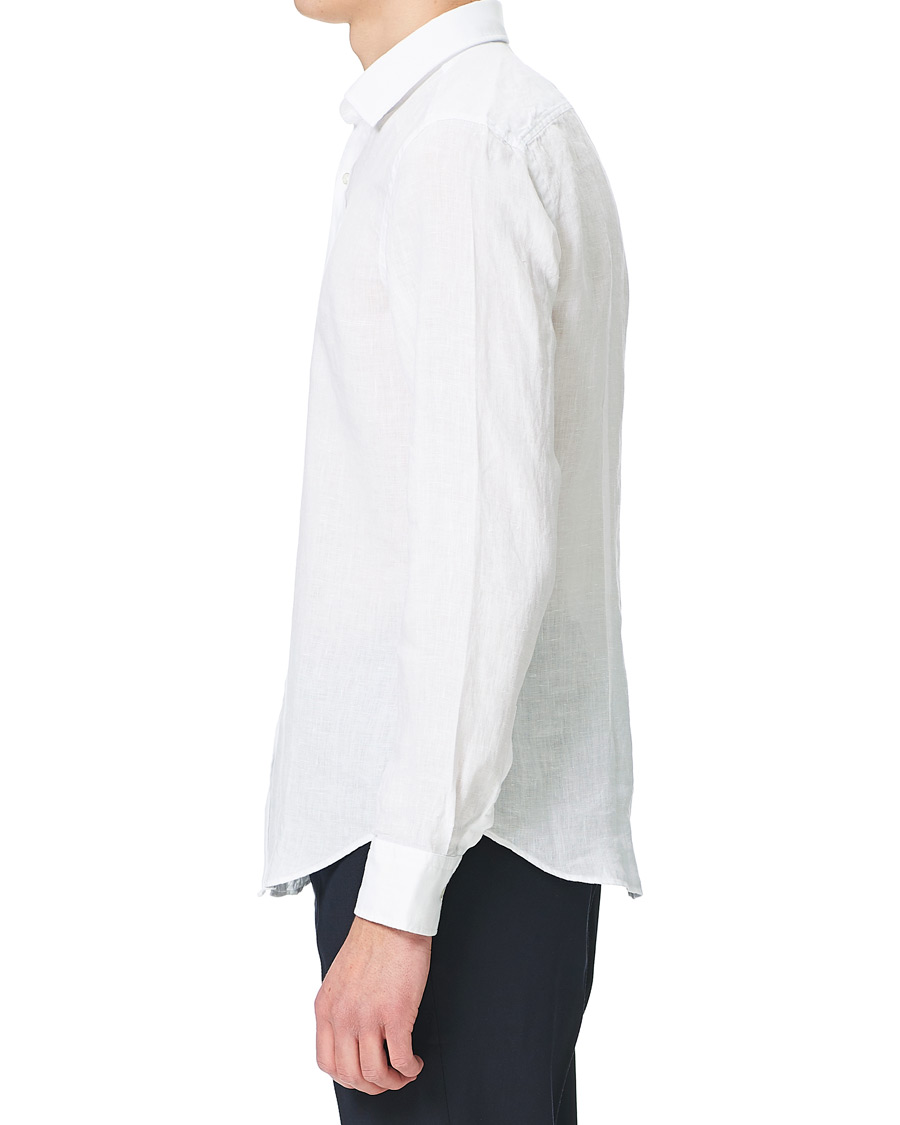 Herre | Skjorter | BOSS BLACK | BOSS Joy Linen Shirt White