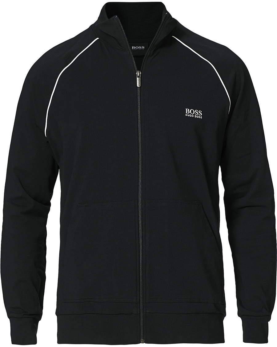 Herre | Gensere | BOSS BLACK | BOSS Mix & Match Full Zip Jacket Black