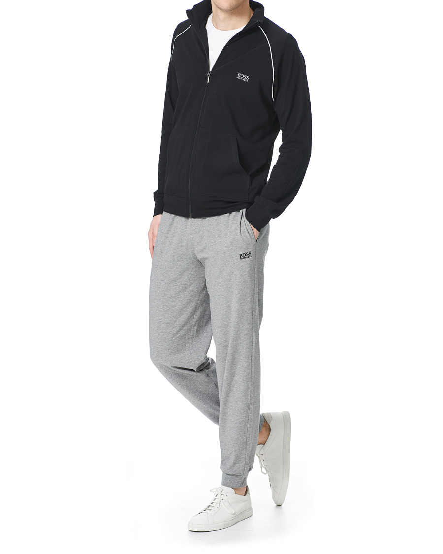 Herre | Gensere | BOSS BLACK | BOSS Mix & Match Full Zip Jacket Black