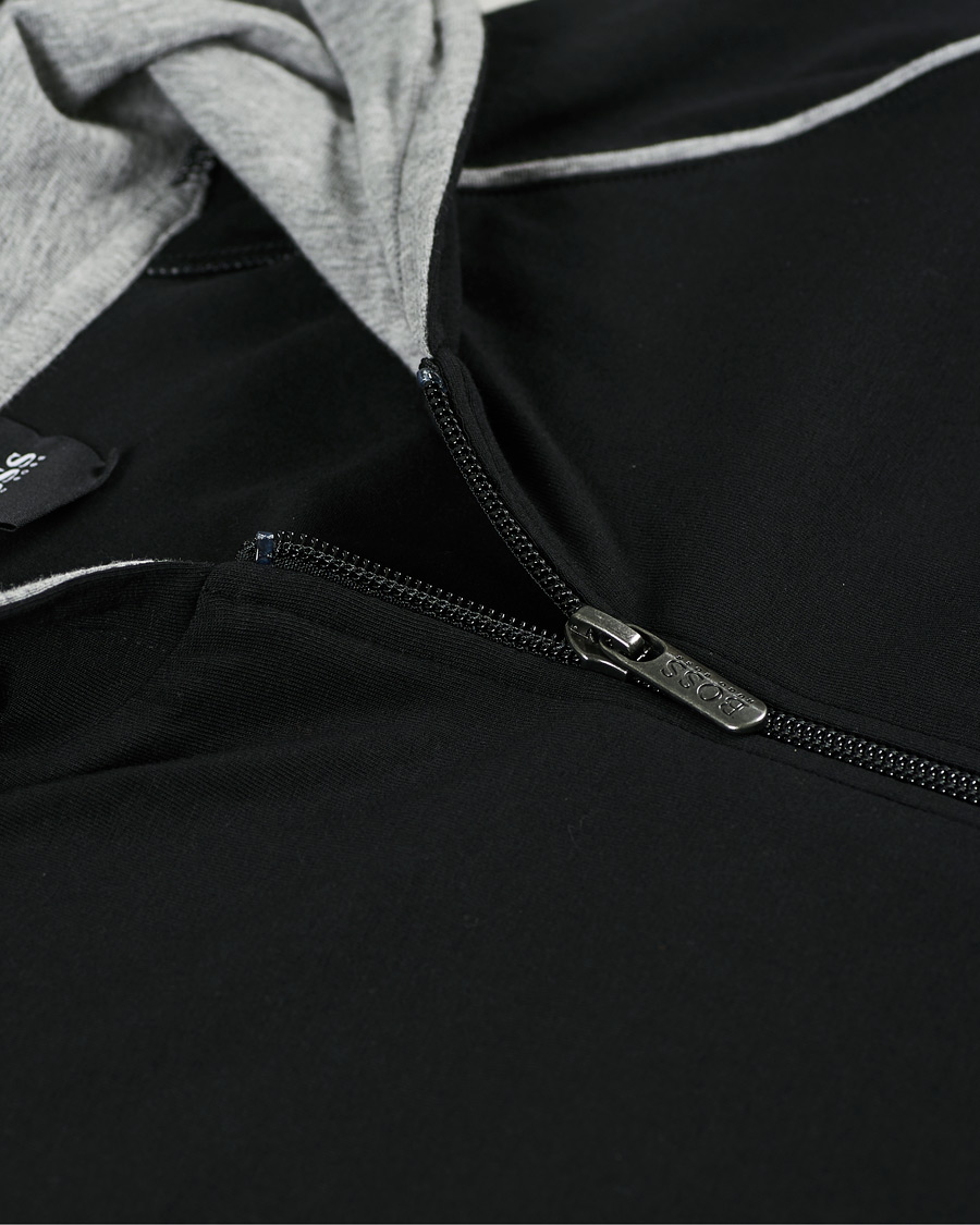 Herre | Gensere | BOSS BLACK | BOSS Mix & Match Full Zip Hoodie Black