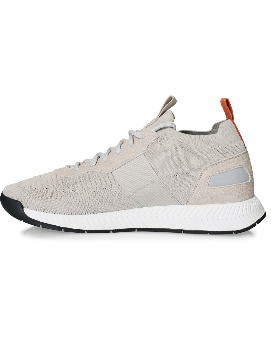 Herre | BOSS Titanium Mesh Running Sneaker Light Beige | BOSS BLACK | BOSS Titanium Mesh Running Sneaker Light Beige