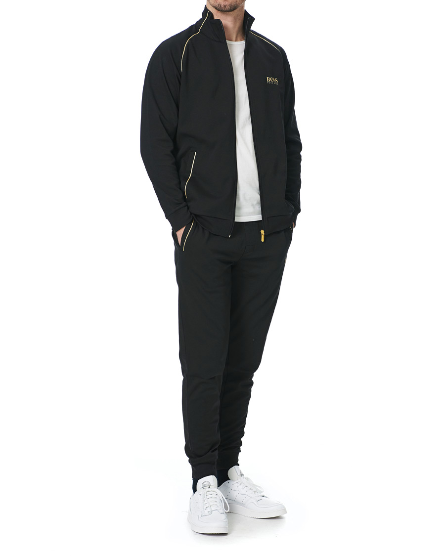 Herre | Gensere | BOSS BLACK | BOSS Tracksuit Full Zip Jacket Black