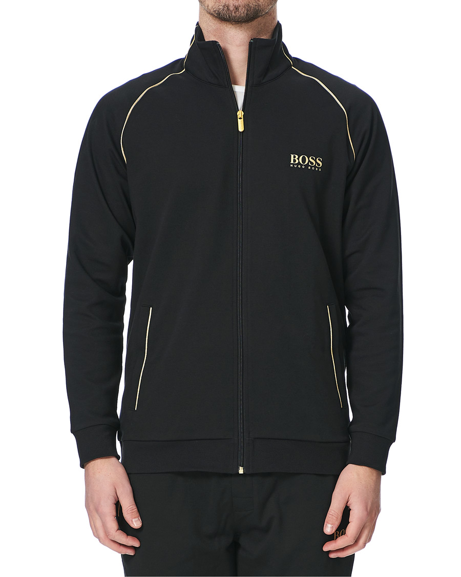 Herre | Gensere | BOSS BLACK | BOSS Tracksuit Full Zip Jacket Black