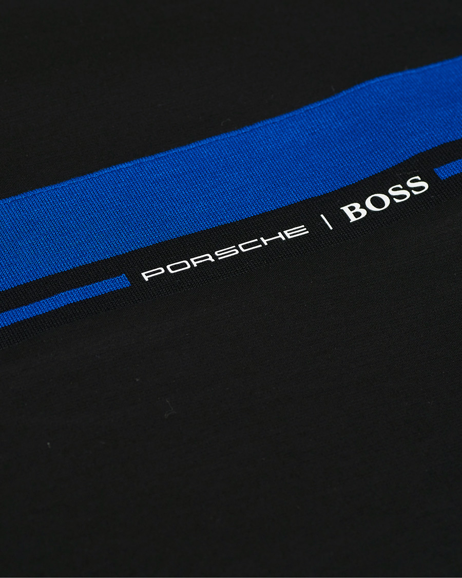 Herre | T-Shirts | BOSS BLACK | BOSS Porsche Capsule Tiburt Crew Neck Tee Black