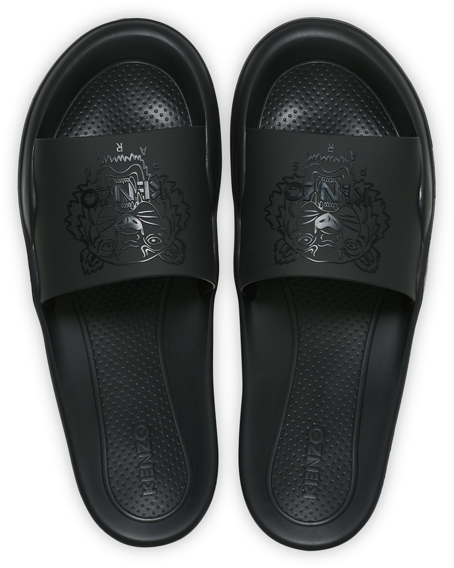 Herre | KENZO Pool Tiger Slides Black | KENZO | Pool Tiger Slides Black