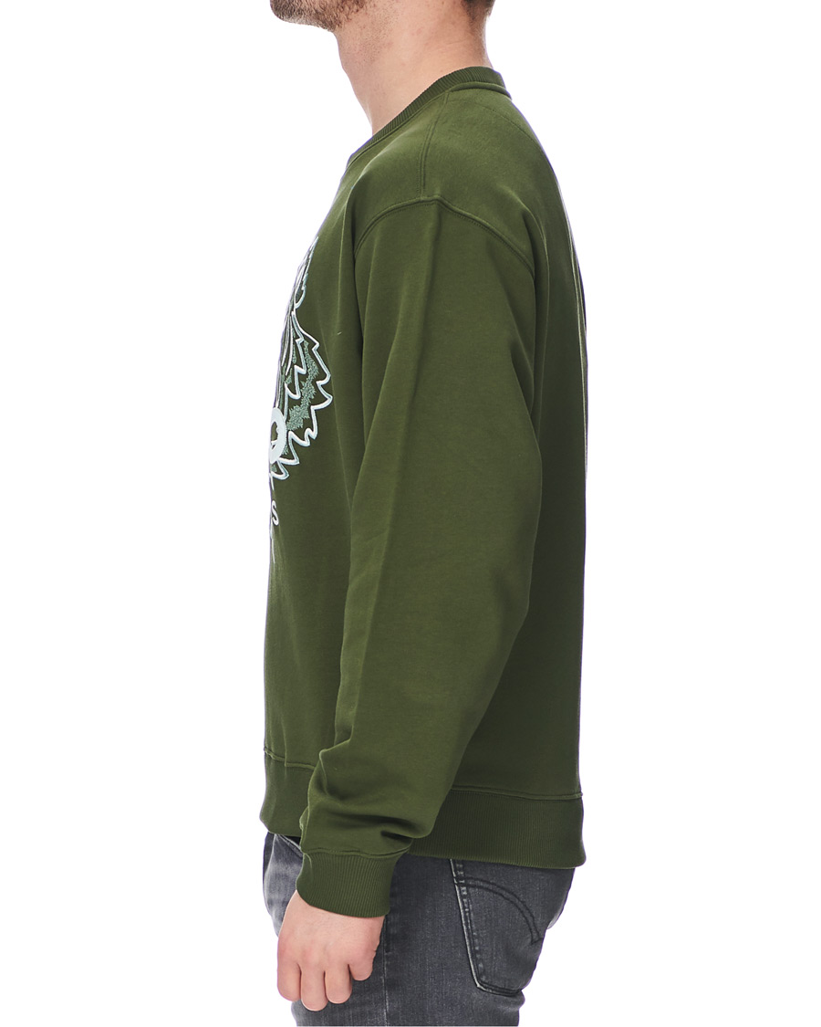 Herre | Gensere | KENZO | Tiger Crew Neck Sweatshirt Dark Khaki