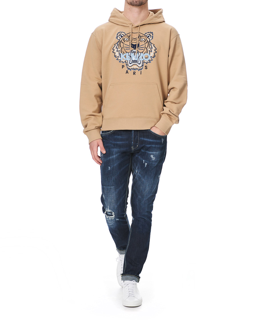 Herre | Gensere | KENZO | Tiger Hoodie Beige