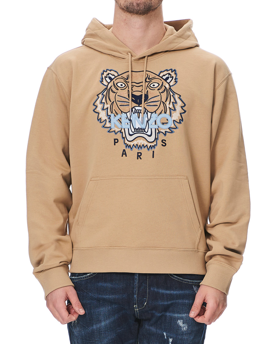 Herre | Gensere | KENZO | Tiger Hoodie Beige