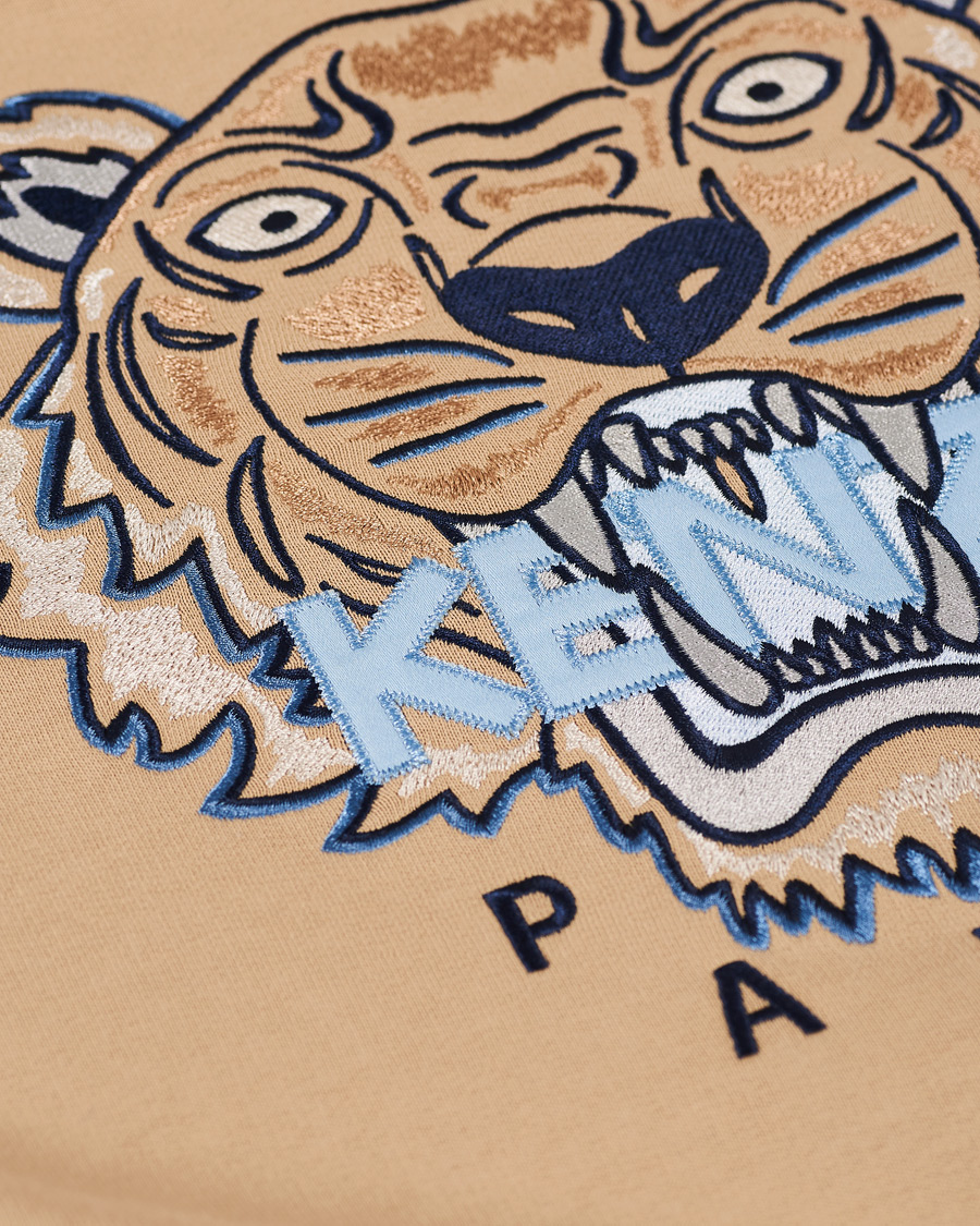 Herre | Gensere | KENZO | Tiger Hoodie Beige