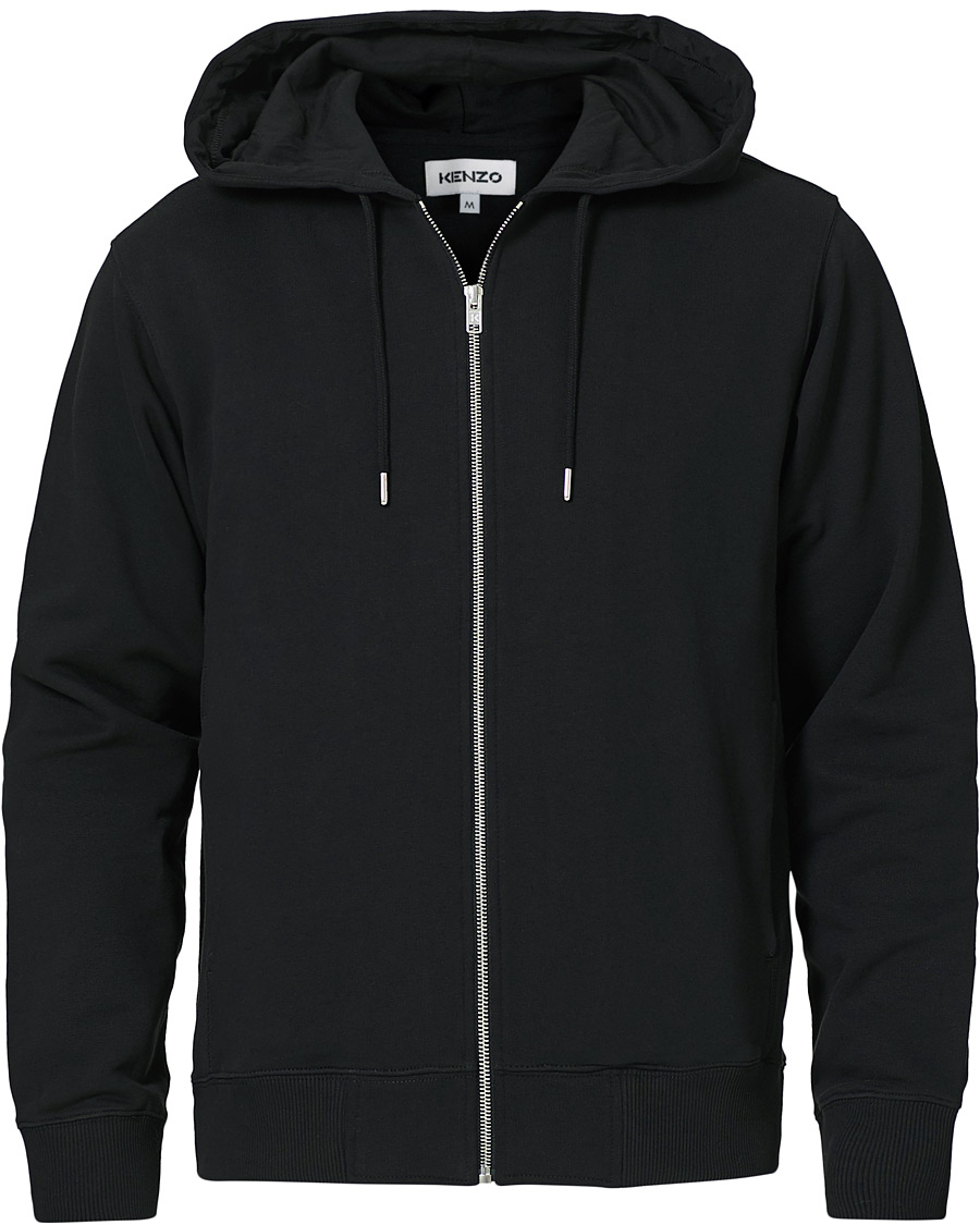 Herre | Gensere | KENZO | Tiger Full Zip Hoodie Black