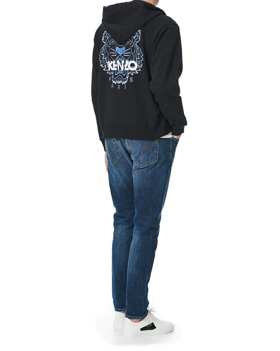 Herre | Gensere | KENZO | Tiger Full Zip Hoodie Black