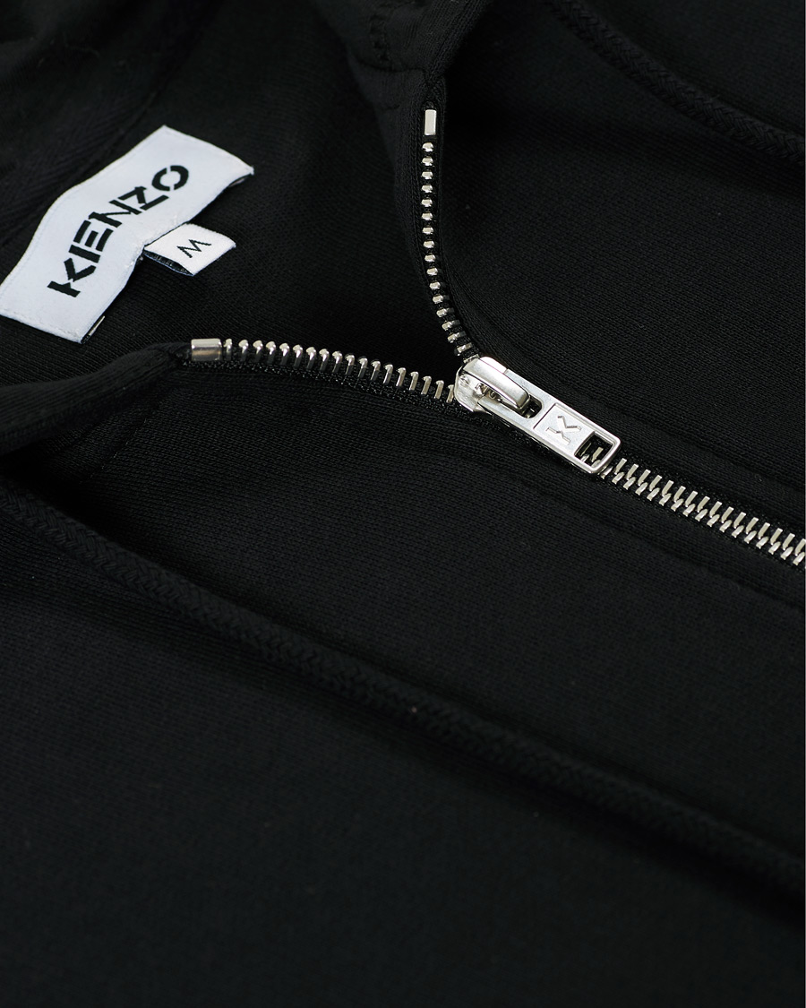 Herre | Gensere | KENZO | Tiger Full Zip Hoodie Black