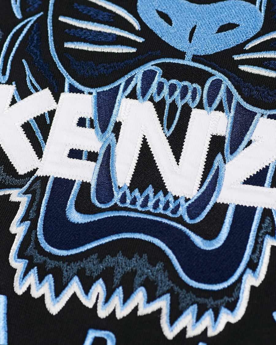 Herre | Gensere | KENZO | Tiger Full Zip Hoodie Black