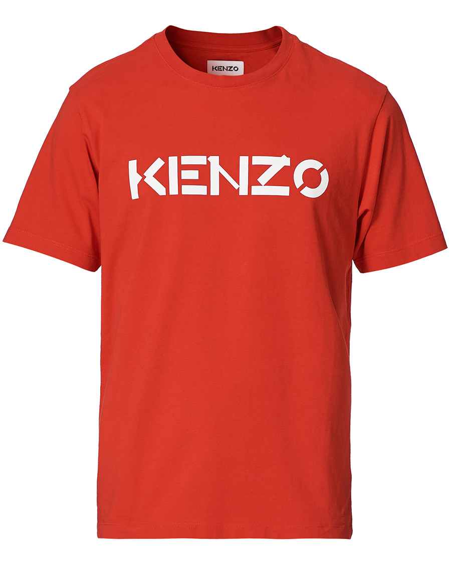 Herre | T-Shirts | KENZO | Logo Classic Crew Neck Tee Medium Red