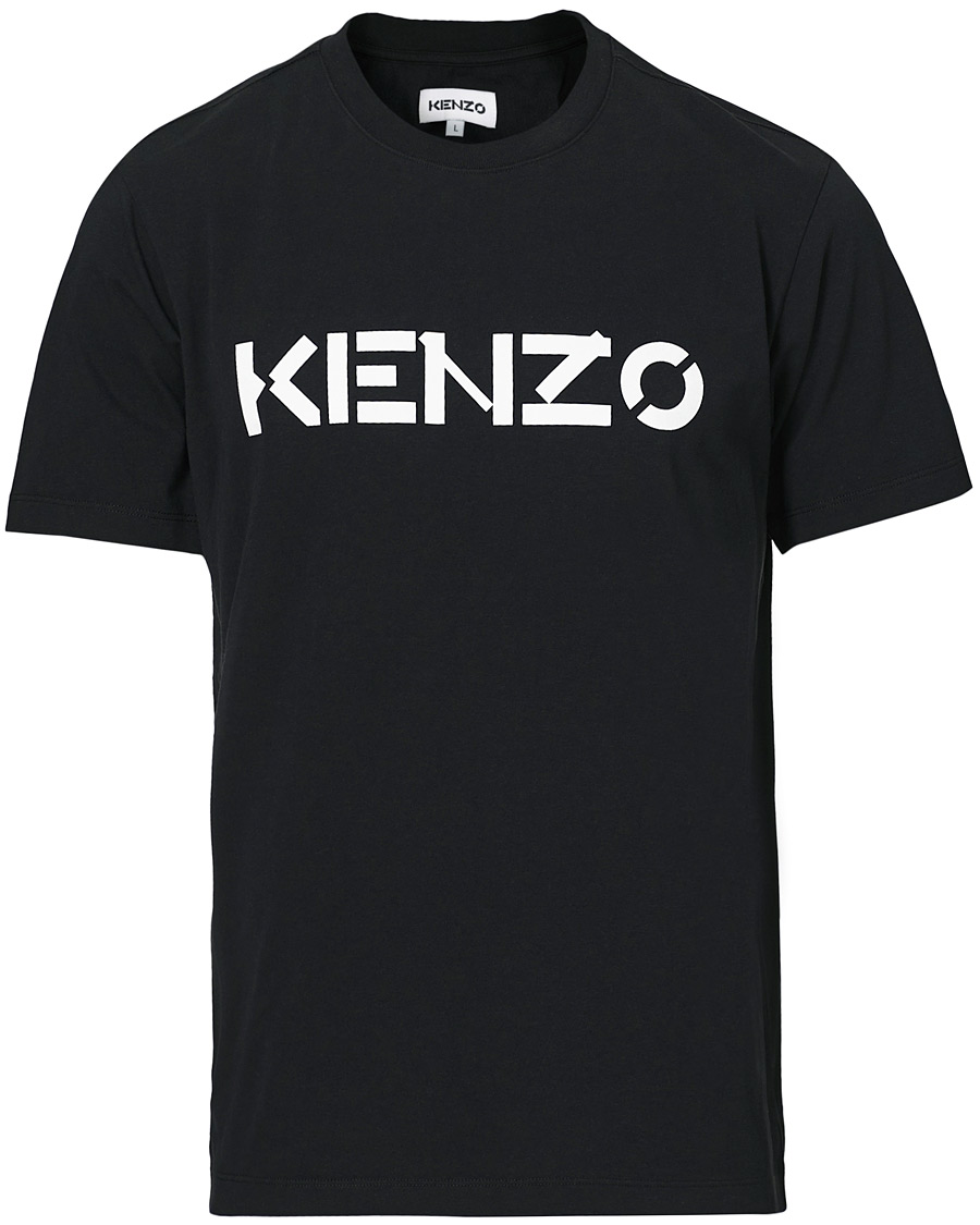 Herre |  | KENZO | Logo Classic Crew Neck Tee Black