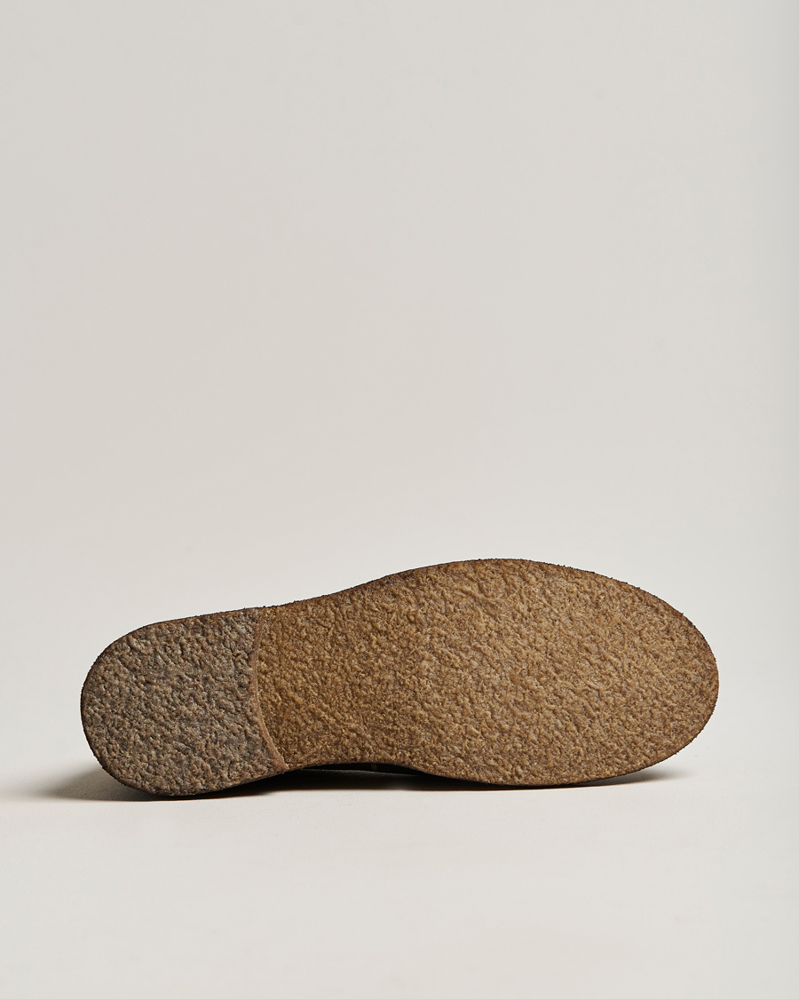 Herre | Støvler | Drake's | Crosby Moc-Toe Suede Chukka Boots Dark Brown