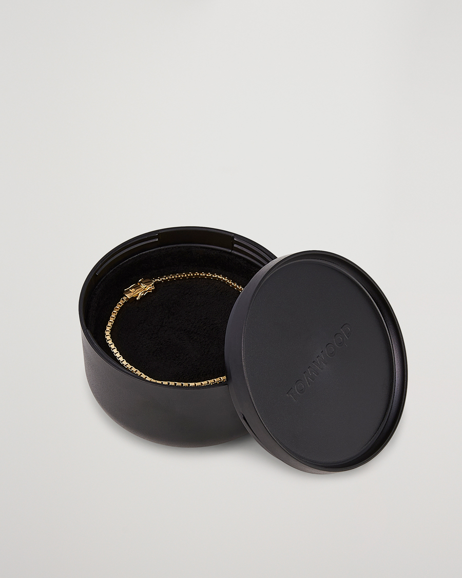 Herre | Tom Wood Square Bracelet Gold | Tom Wood | Square Bracelet Gold