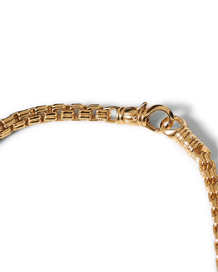 Herre | Tom Wood Venetian Bracelet Double M Bracelet Gold | Tom Wood | Venetian Bracelet Double M Bracelet Gold