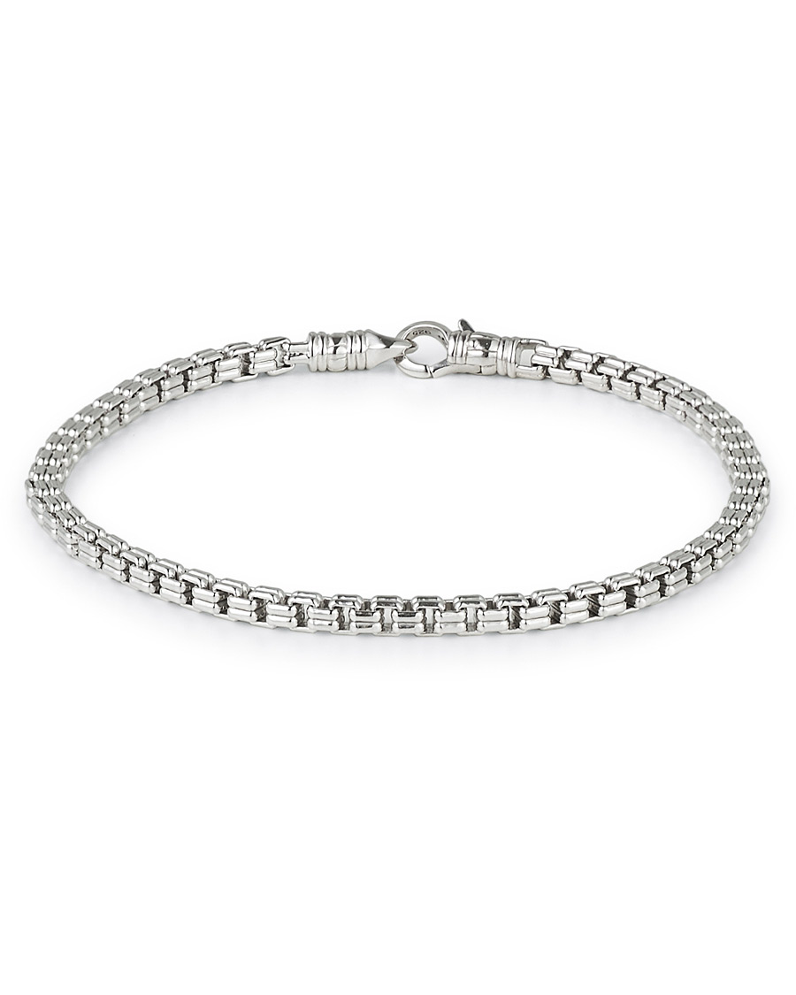 Herre | Tom Wood Venetian Bracelet Double M Bracelet Silver | Tom Wood | Venetian Bracelet Double M Bracelet Silver