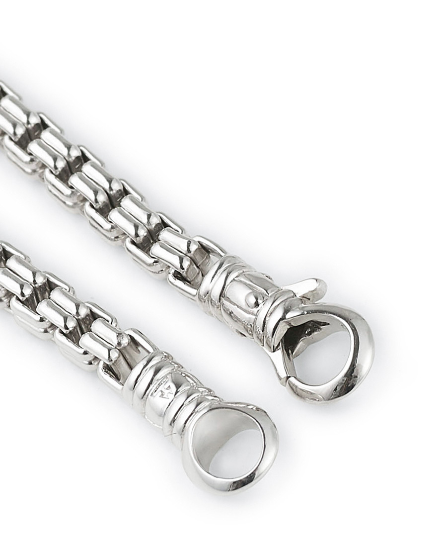 Herre | Tom Wood Venetian Bracelet Double M Bracelet Silver | Tom Wood | Venetian Bracelet Double M Bracelet Silver