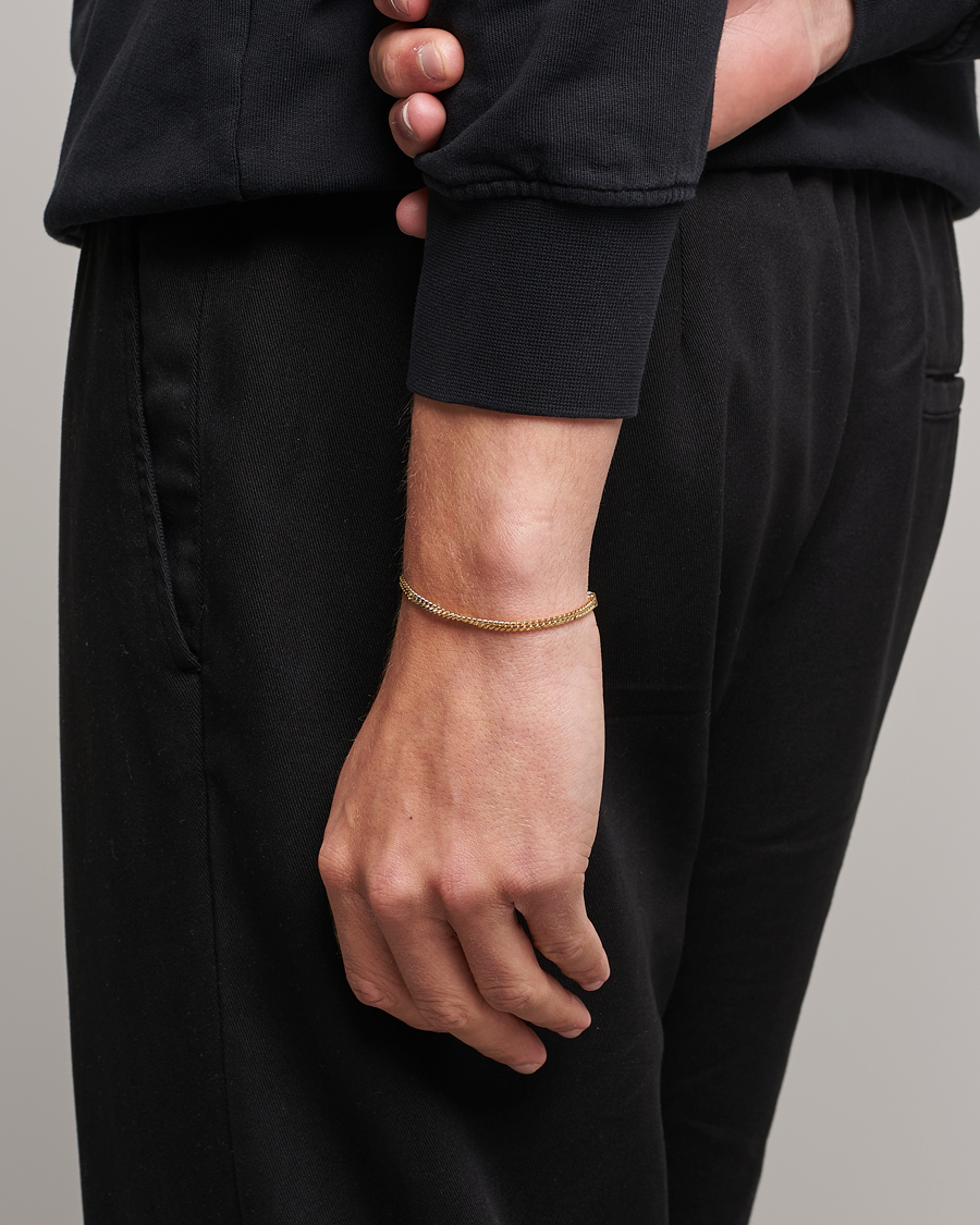 Herre | Contemporary Creators | Tom Wood | Curb Bracelet M Gold