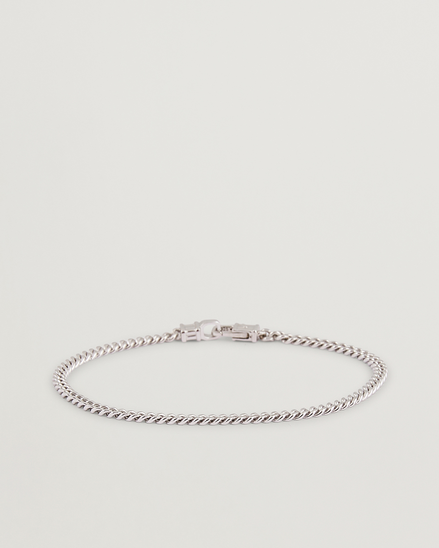 Herre | Smykker | Tom Wood | Curb Bracelet M Silver