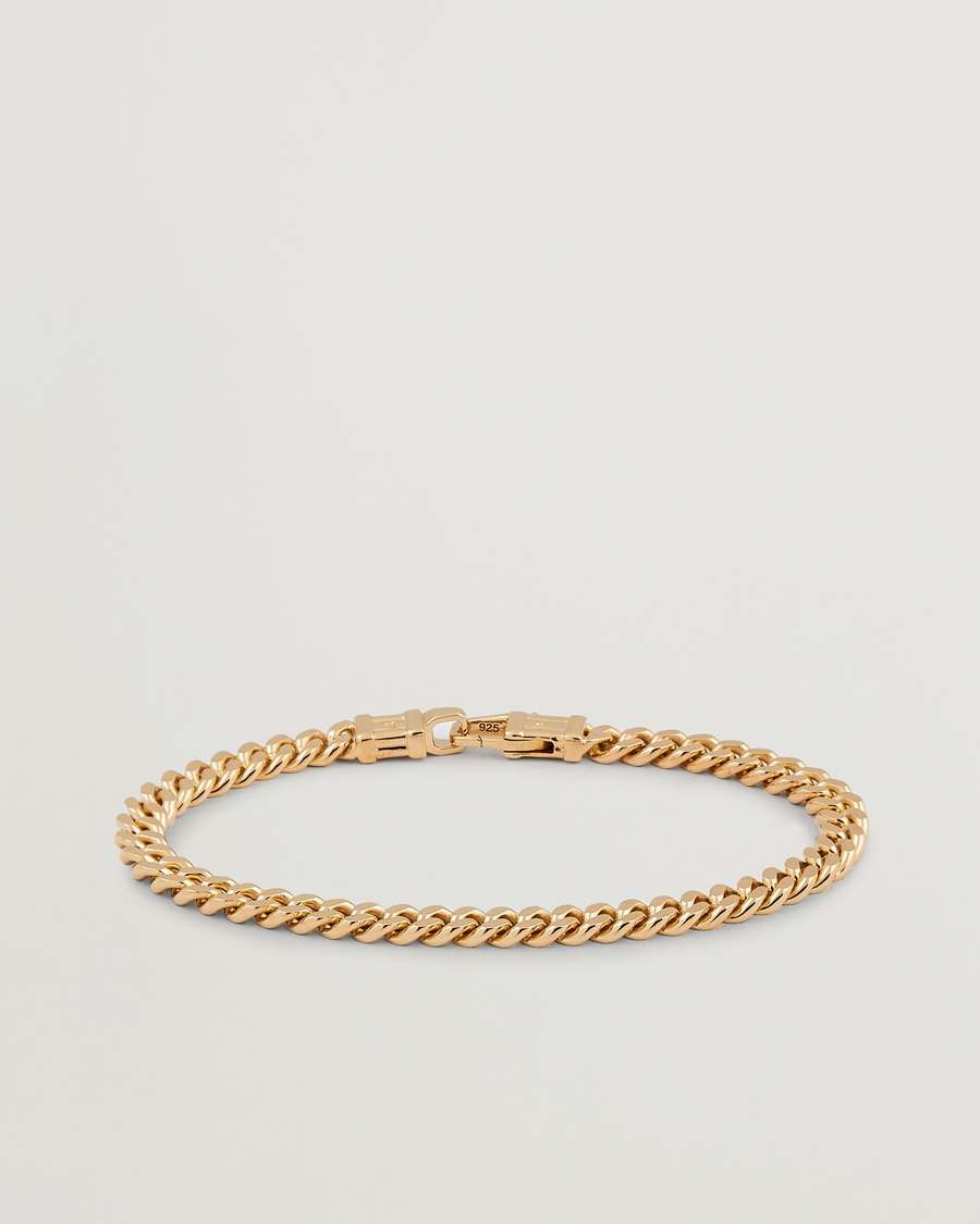 Herre | Julegavetips | Tom Wood | Curb Bracelet L Gold