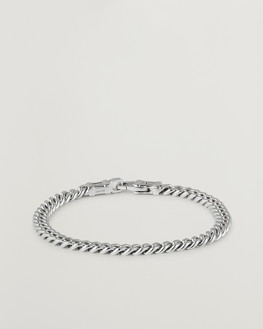 Herre | Smykker | Tom Wood | Curb Bracelet L Silver