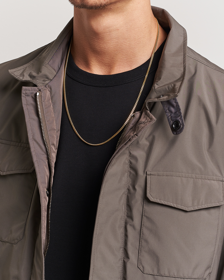 Herre | Assesoarer | Tom Wood | Curb Chain M Necklace Gold