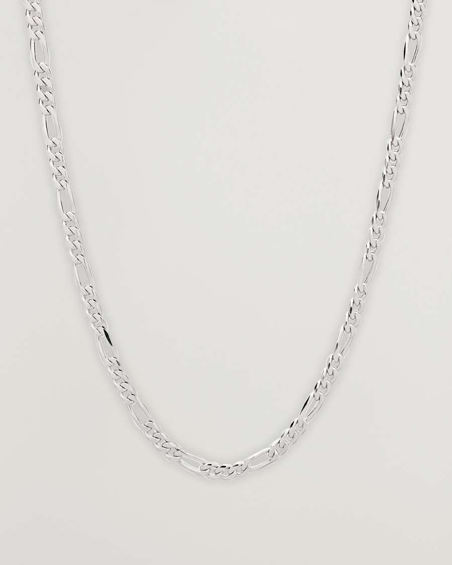Herre | Halsband | Tom Wood | Figaro Chain Necklace Silver