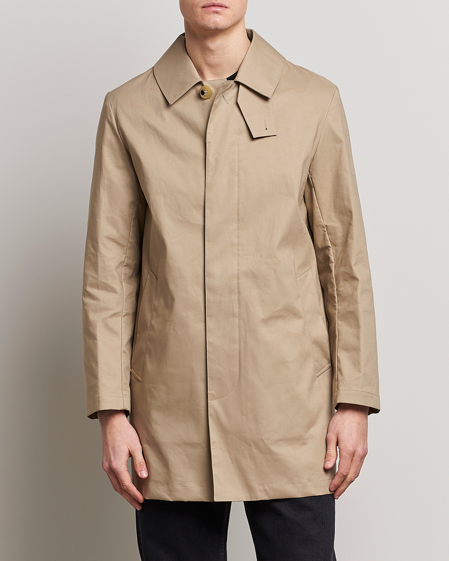 Herre | Vårjakker | Mackintosh | Cambridge Car Coat Fawn