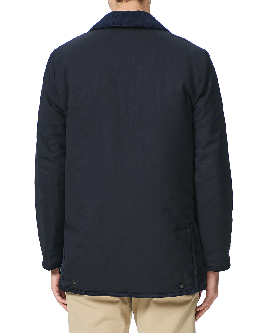 Herre | Jakker | Mackintosh | Wool Brunel Coat Navy
