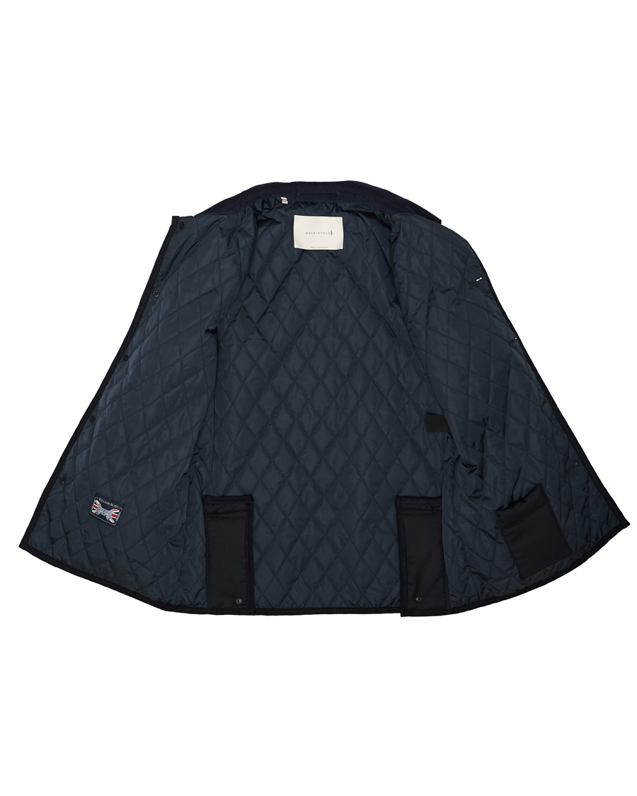 Herre | Jakker | Mackintosh | Wool Brunel Coat Navy