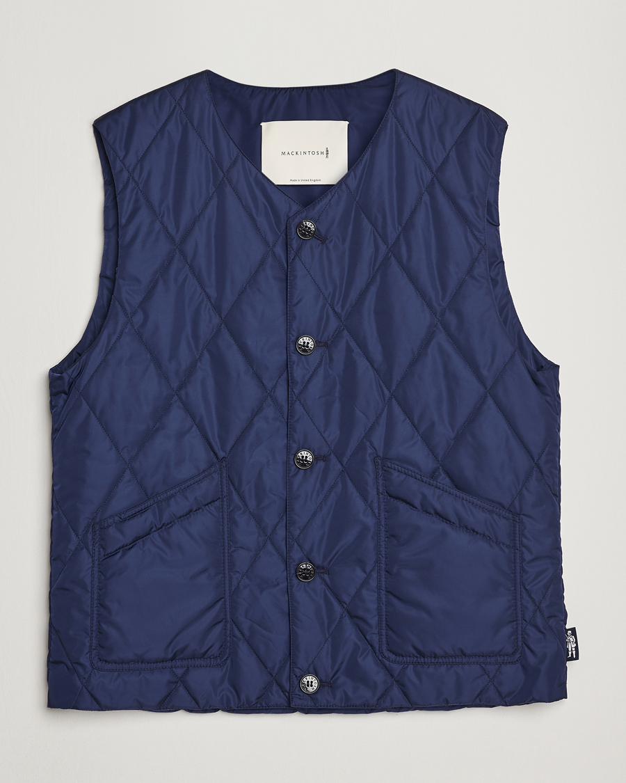 Herre | Vester | Mackintosh | Hig Quilted Liner Blue