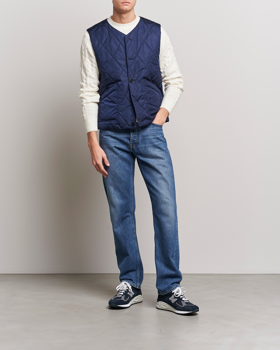 Herre | Vester | Mackintosh | Hig Quilted Liner Blue