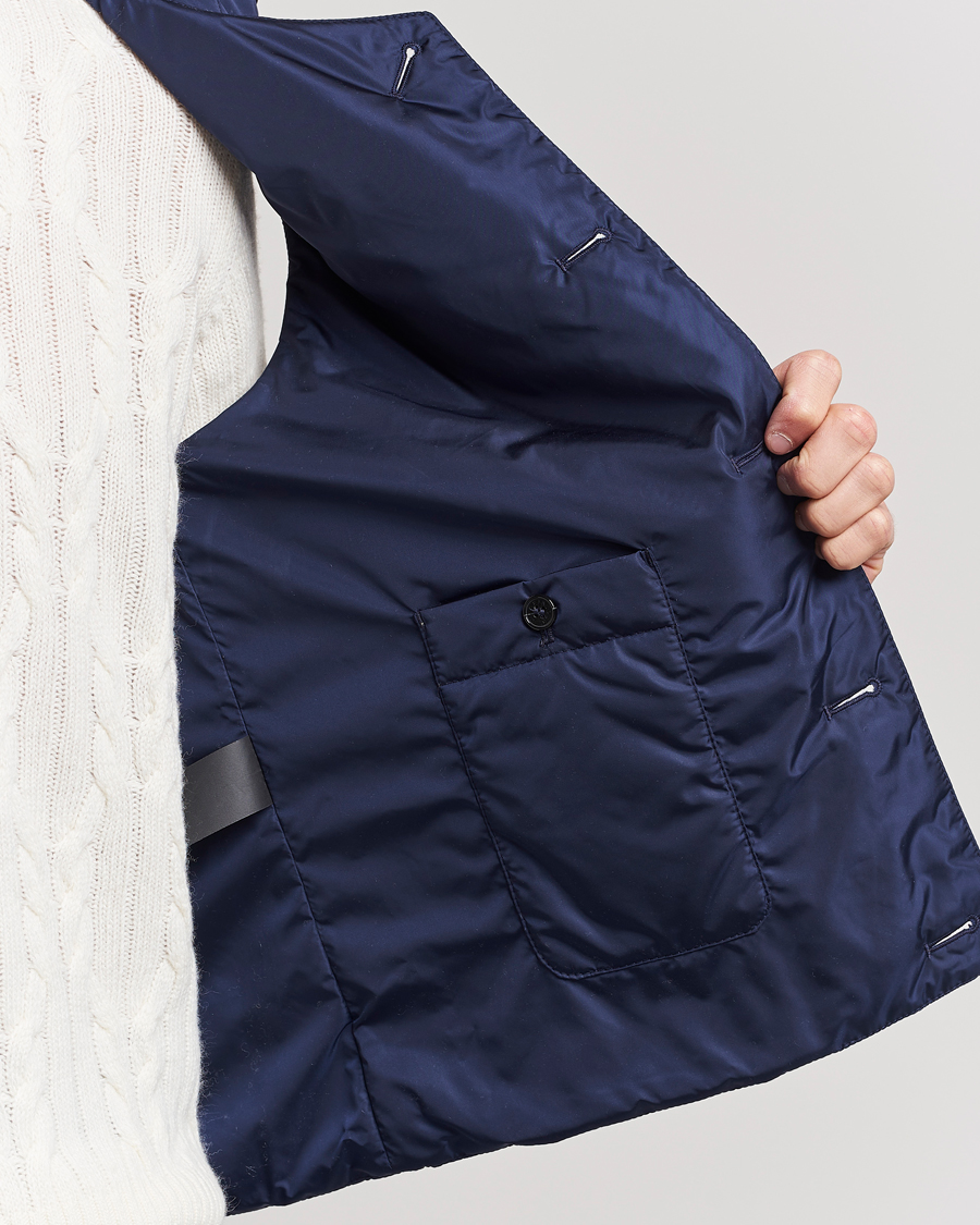 Herre | Vester | Mackintosh | Hig Quilted Liner Blue