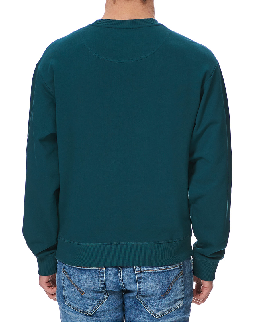 Herre | Gensere | KENZO | Velvet Tiger Head Crew Neck Sweatshirt Green