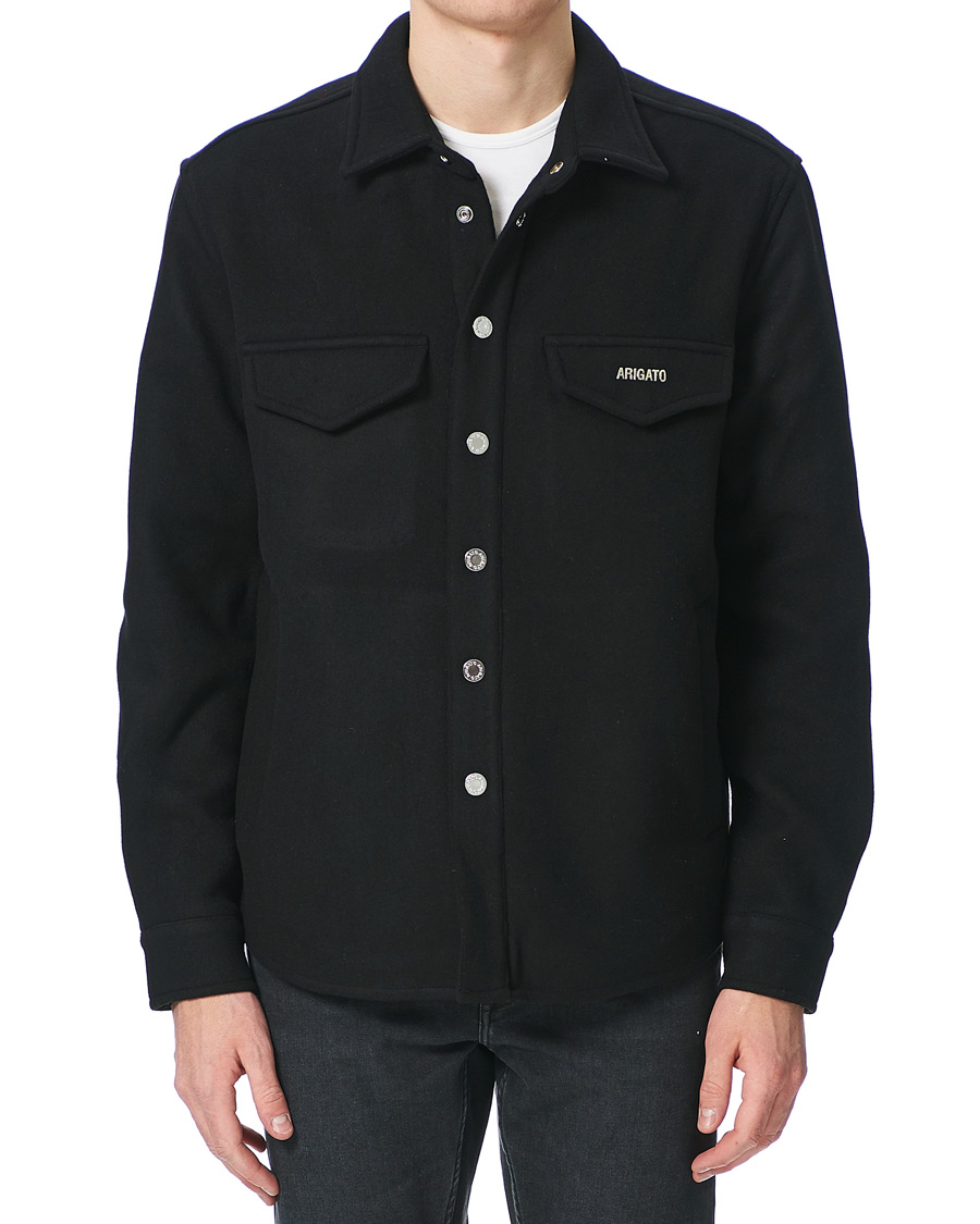 Herre | | Axel Arigato | Tait Overshirt Black