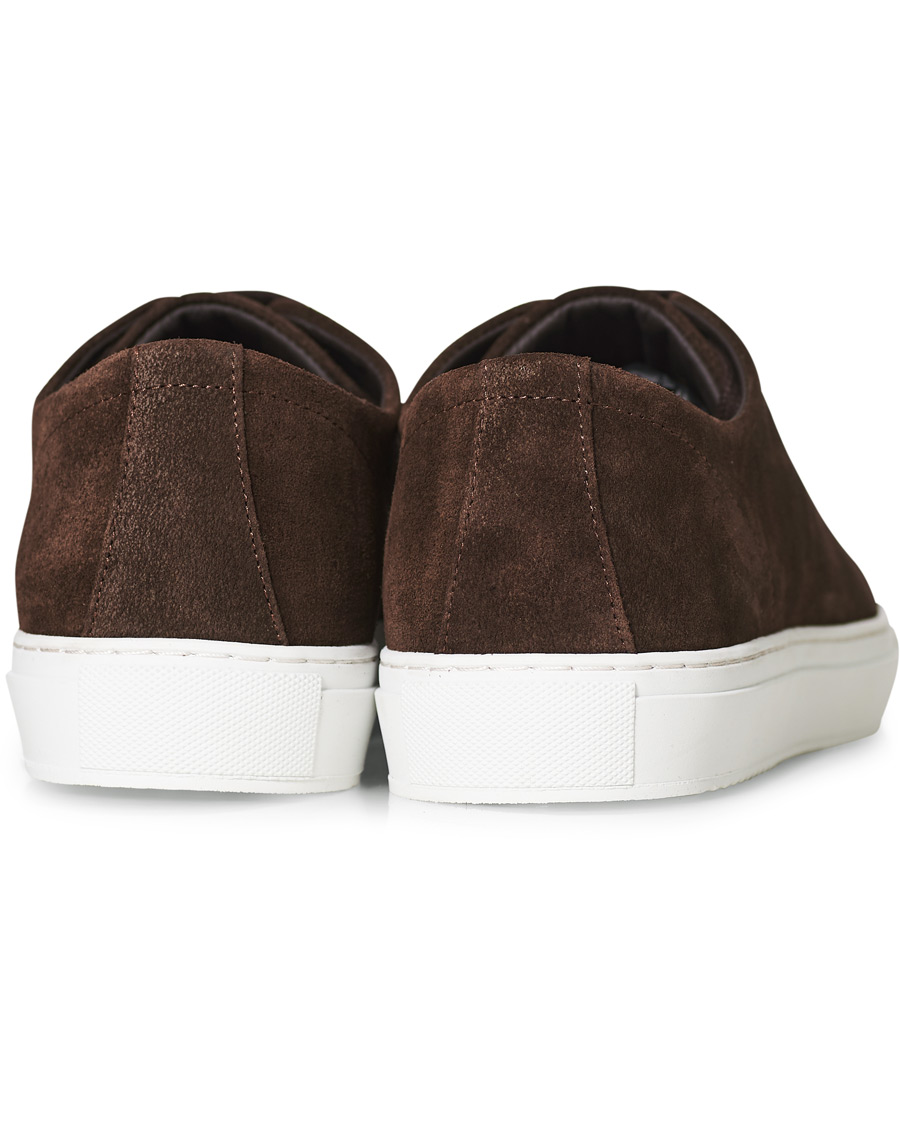 Herre | Axel Arigato Patent Cap Toe Sneaker Brown Suede | Axel Arigato | Patent Cap Toe Sneaker Brown Suede